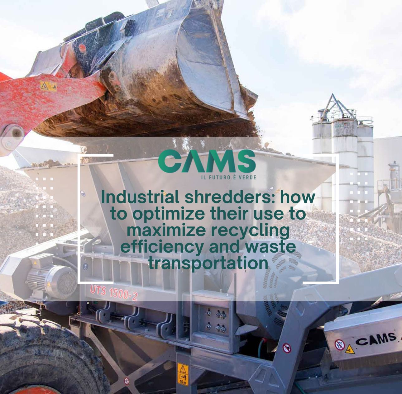 How to optimize the use of industrial shredders